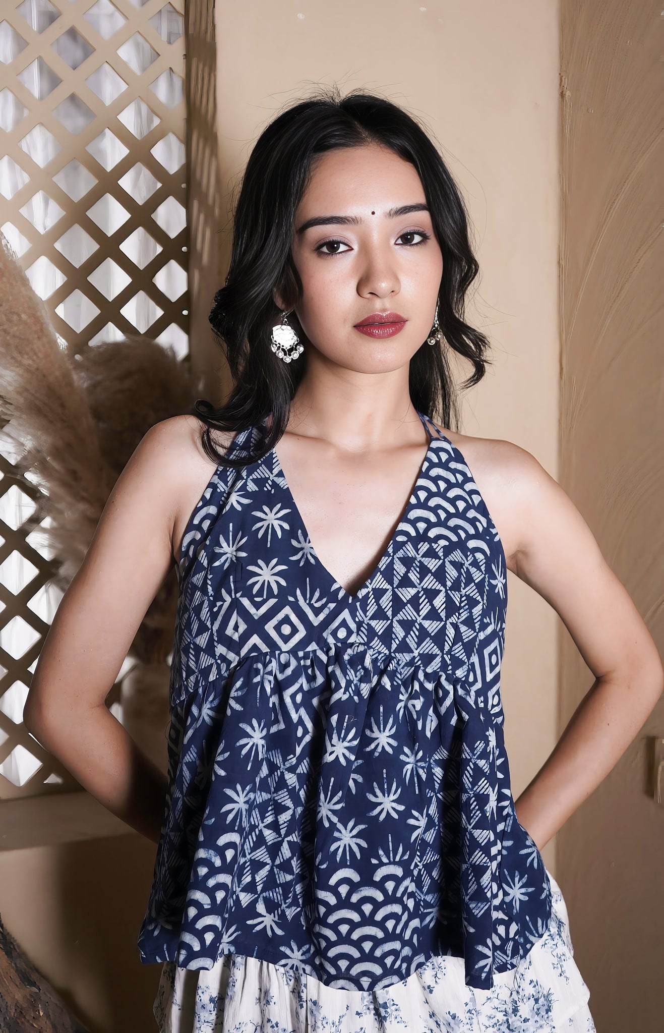 HALTER NECK TOP