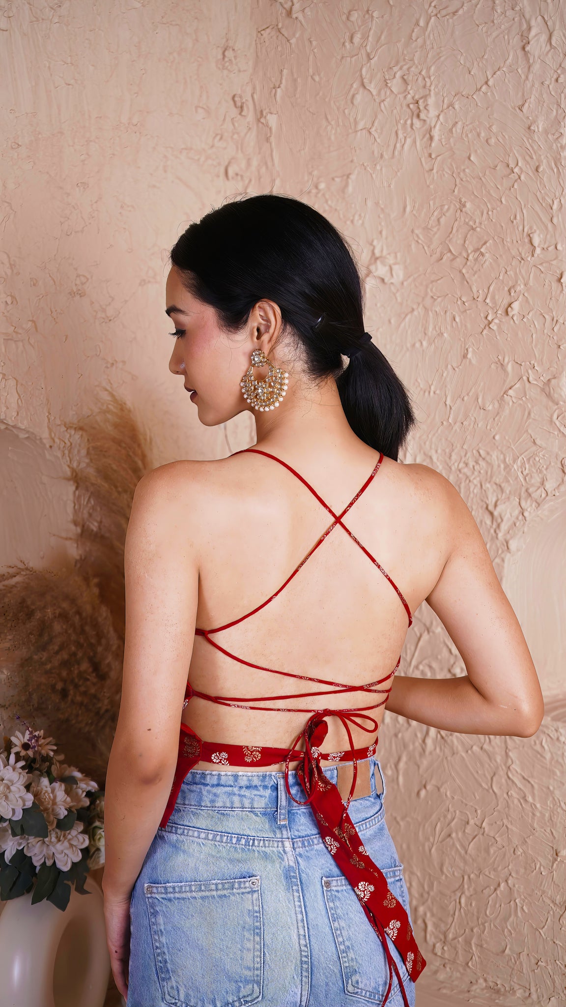 Gulbahar Strap Top