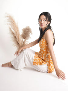 Amber Dusk Block Print Kurti