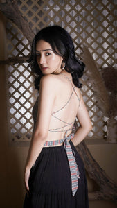 Crisscross back Cotton Top